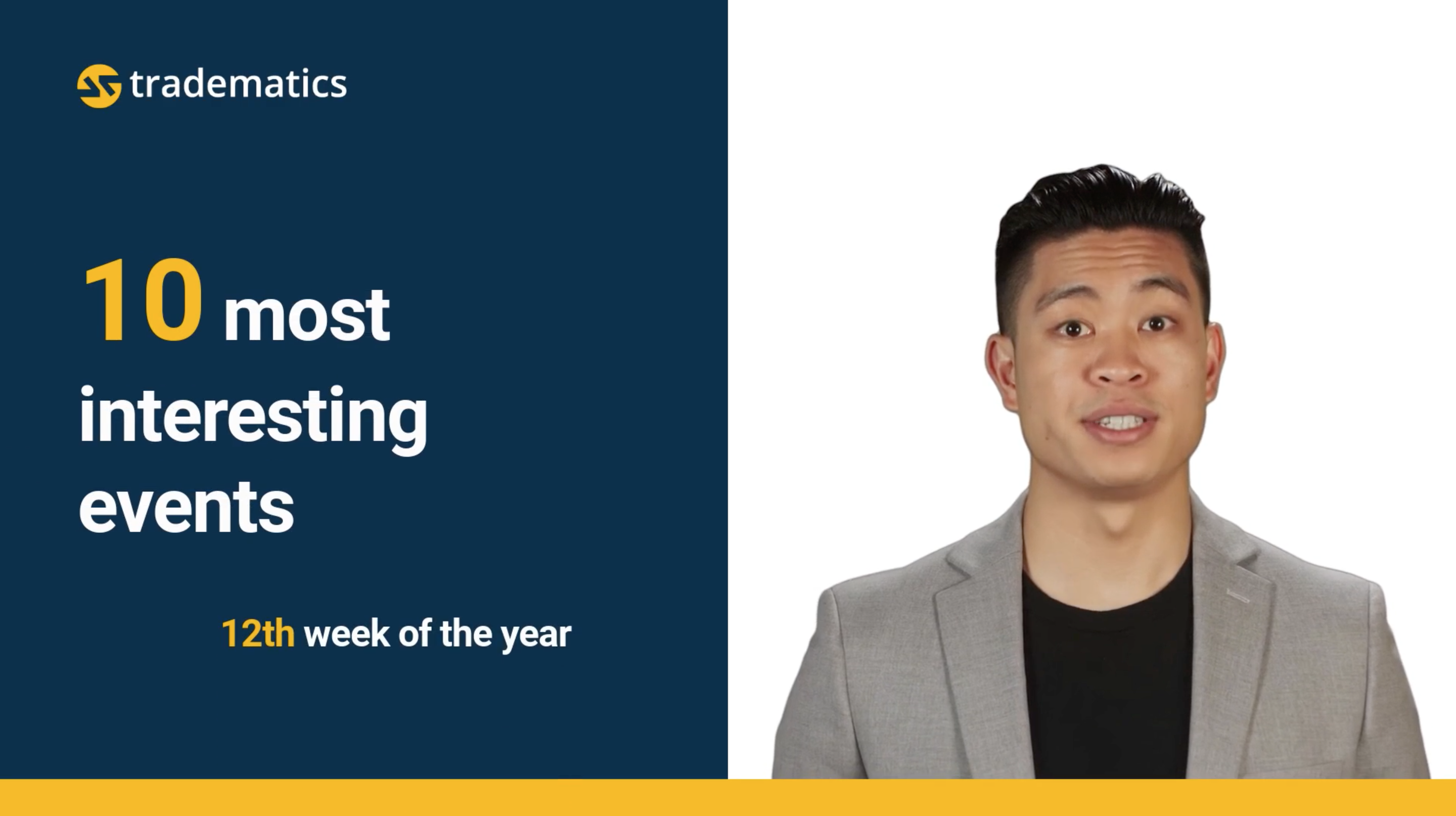 Tradematics | Tradematics | 10 most interesting events (12th week)